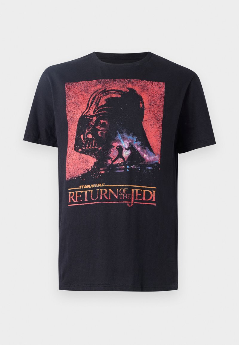 Star Wars T-shirt print zwart