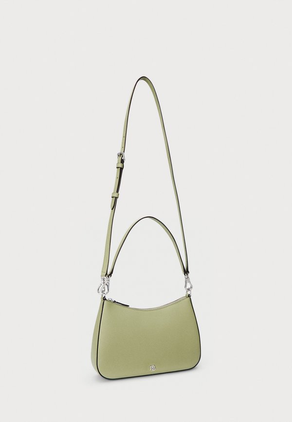 CROSSHATCH LEATHER MEDIUM DANNI BAG - Handbag - light olive4