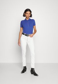 Lauren Ralph Lauren PIQUÉ POLO SHIRT - Polo - soft sapphire