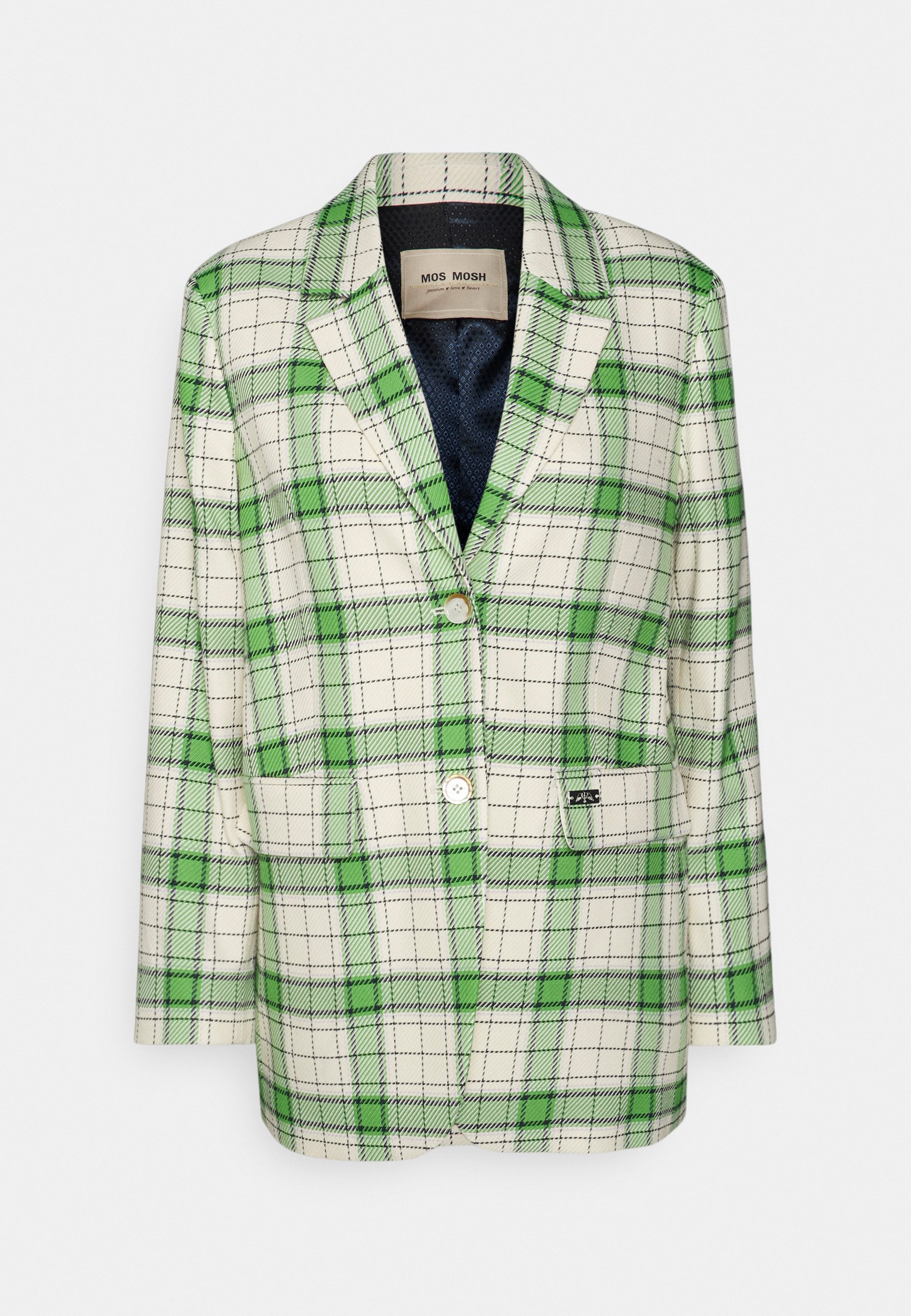 green check blazer