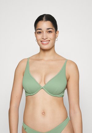 PUSH UP BRA - Haut de bikini - grün