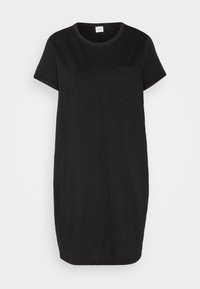 TEE DRESS - Jersey dress - true black