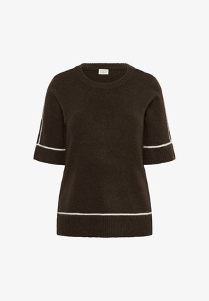 Kaffe Curve, KCJINJA PULLOVER - T-shirt con stampa - coffee bean