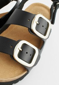 Next TWO  - Sandále - black leather