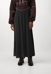 Vero Moda - VMALBA ANKLE SKIRT - Maxi skirt - black Thumbnail Image 1