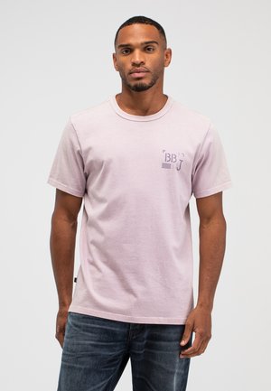 S/S ARMY STENCIL  - T-Shirt print - lt. violet purple