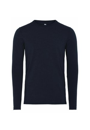 Langærmet T-shirt - blue