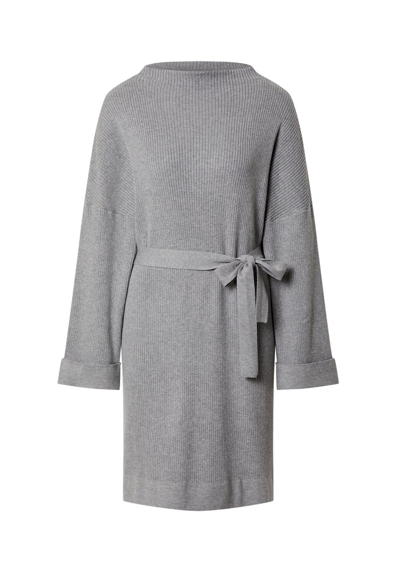 EDITED Gebreide jurk grijs EDITED Gebreide jurk grijs