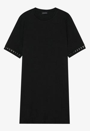 Even&Odd, TSHIRT DRESS - Vestido ligero - black