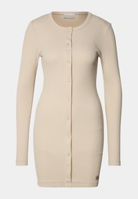 EXCLUSIVE LABEL DRESS - Jerseyklänning - classic beige