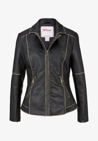 bonprix Imitatieleren jas black/zwart (Pre-owned)