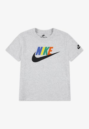 Nike Sportswear CLUB FAMILY UNISEX - Trükipildiga T-särk - birch heather