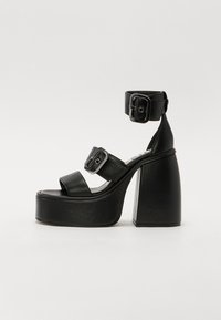 HEART - Sandaler med høye hæler - black