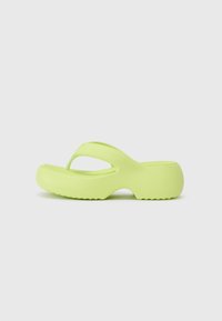 Melissa FREE FUZZY - Sandalai su T formos dirželiu - green