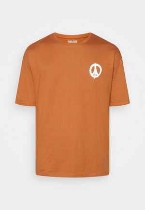 Camiseta estampada - brown