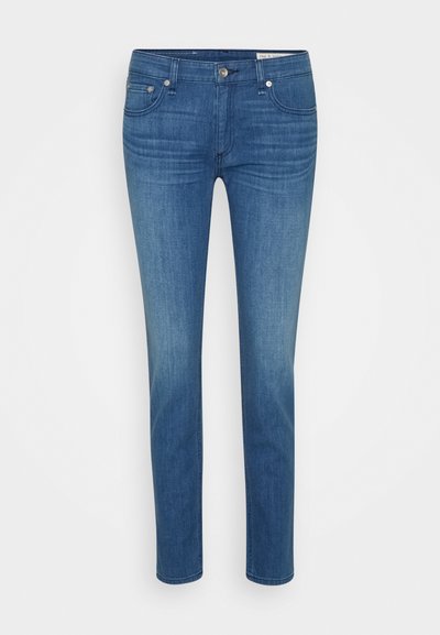 rag & bone DRE LOW-RISE SLIM BOYFRIEND WHITE LABEL - Calças de ganga justas - poppy