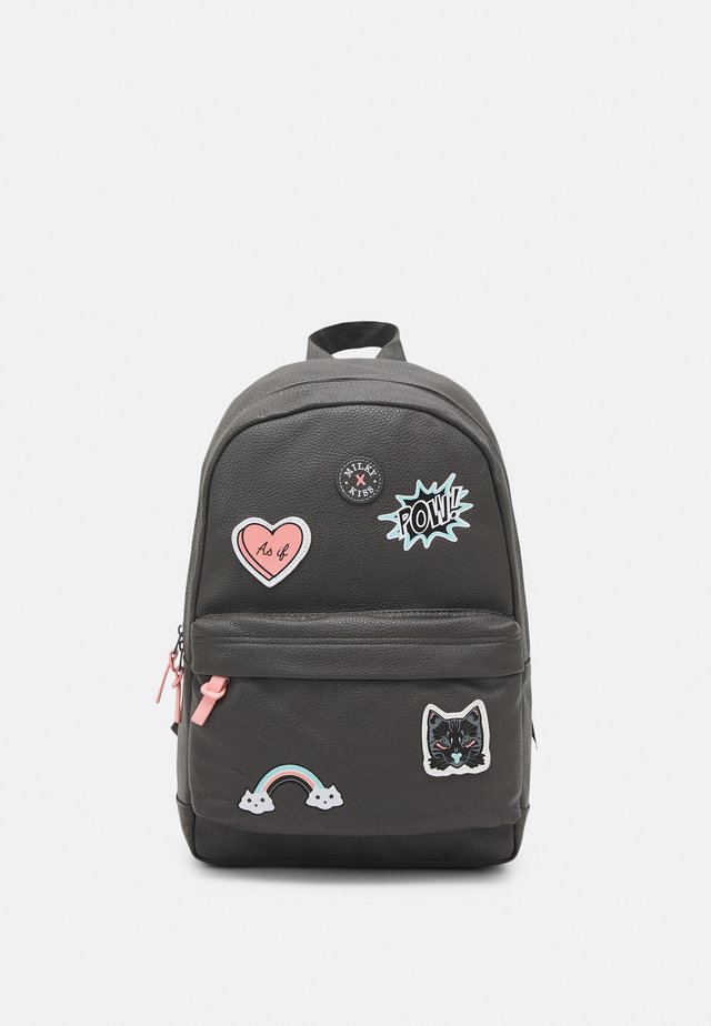 BACKPACK MILKY KISS PATCH PERFECT UNISEX - Reppu - grey