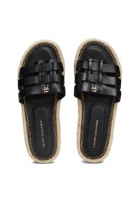 Tommy Hilfiger AUTHENTIC FLAT - Ciabattine - black