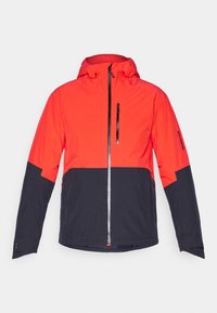 Salomon HIGHLAND JACKET - Suusajakk - cherry tomato/deep black