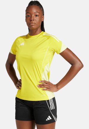 adidas Performance TIRO25C TRAINING - Sport T-Shirt - gelbgelb