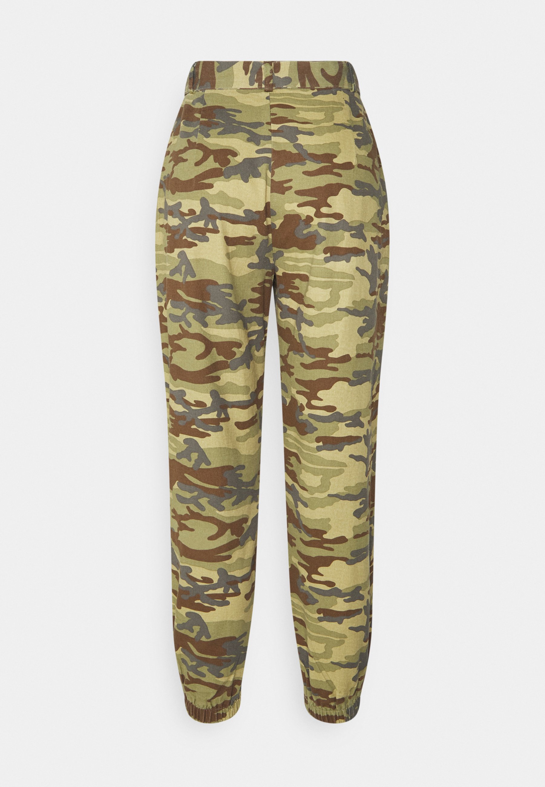 Missguided Petite Pantaloni - khaki/cachi - Zalando.it