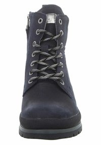 camel active Botines con cordones - blue