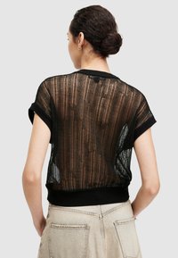 AllSaints GIANA - Triko s potiskem - black
