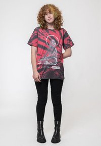 Paradiso Clothing BIGGIE SMALLS BABY BIGGIE TIE DYE - Print T-shirt - red