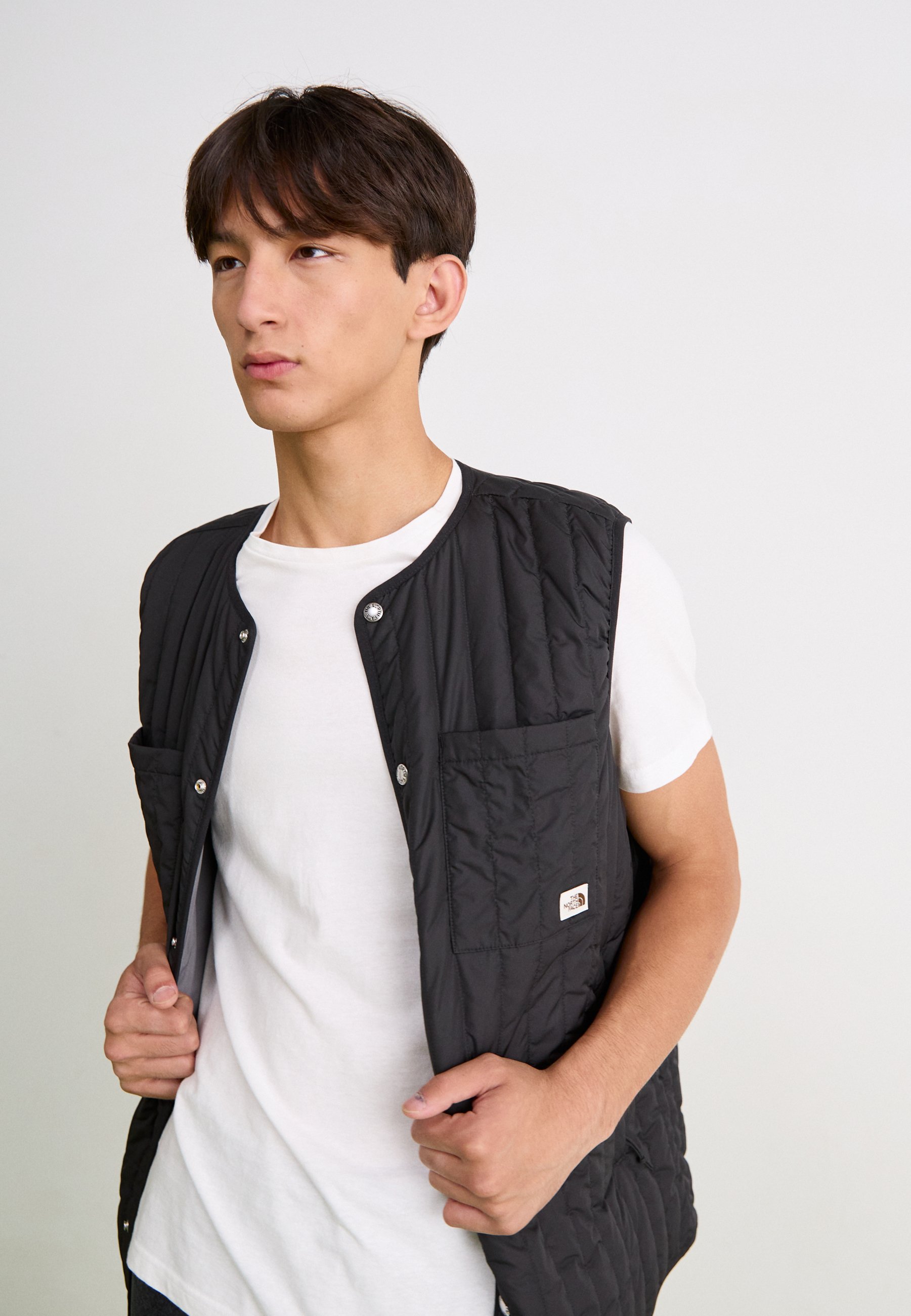 The North Face REVERSIBLE VISOKE VEST - Waistcoat - black/smoked