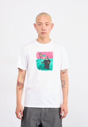 ISSAM BSC SST - Print T-shirt - white