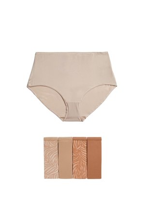 Marks & Spencer 5 PACK NO VPL HIGH WAIST - Briefs - rose quartz