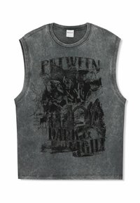 Top - mottled dark grey