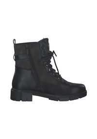 Mustang Bottines à lacets - schwarz