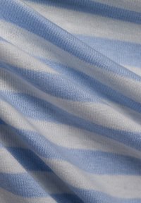 Marie Lund Print T-shirt - hellblau ecru