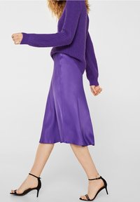 Esprit Collection Gonna a campana - dark purple