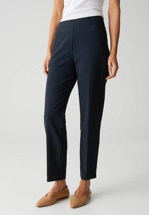 JOG ELLINA EASE - Stoffhose - coal blue