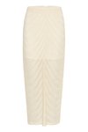 GLIRA LONG SKIRT - Maxi skirt - butter yellow