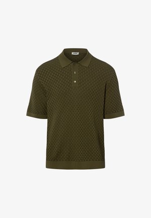 DRYKORN, DRYKORN STRICKPOLOSHIRT TAMIAN - Polo - oliv