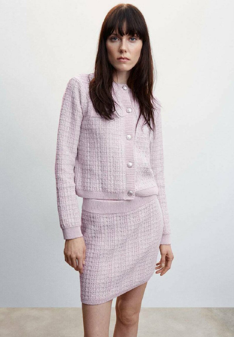 Mango MALVI Cardigan light pastel purple/purple Zalando