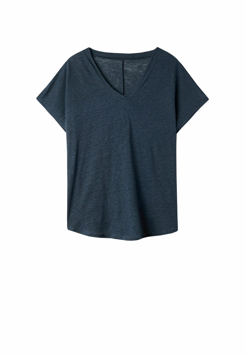 tshirt donna maniche corte SUN68 t-shirt scollo a v GIALLO GIALLO