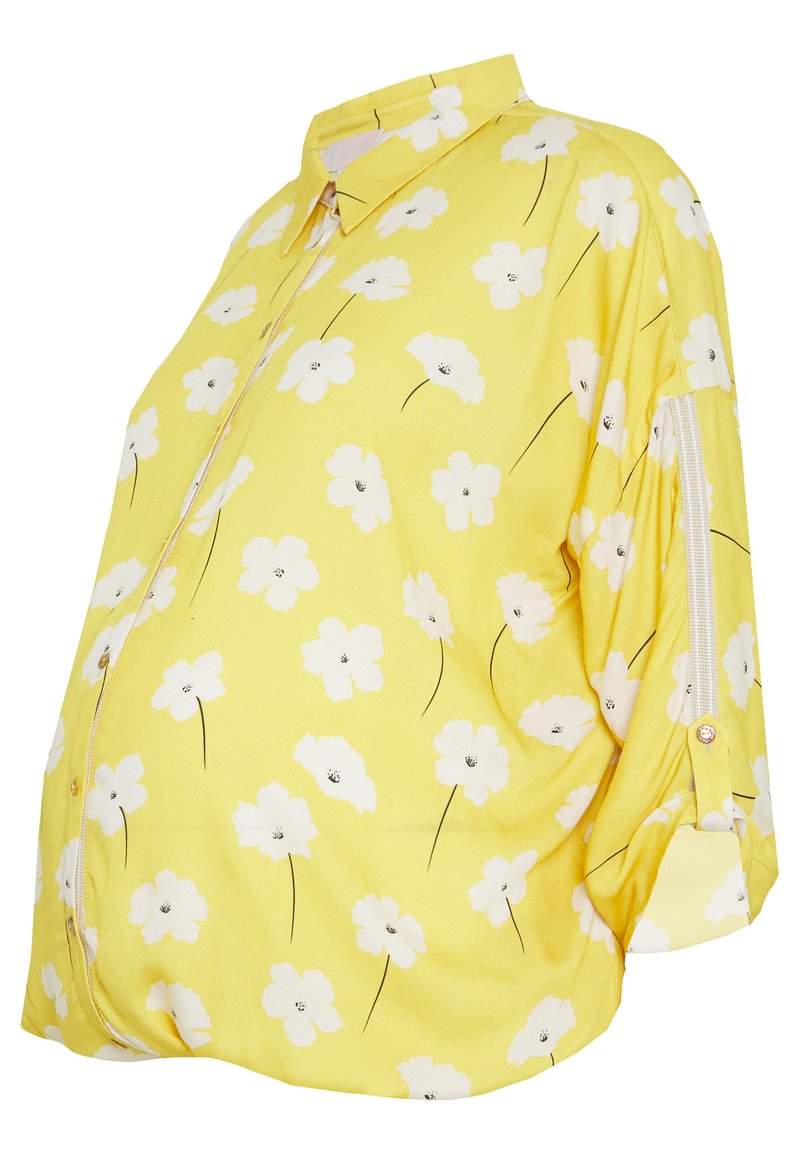 Paulina Overhemdblouse geel