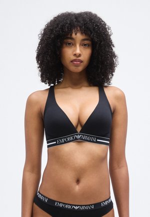 PADDED TRIANGLE BRA - Sujetador sin aros - black