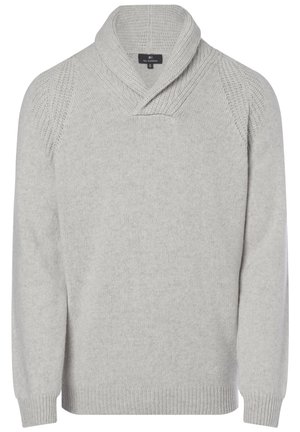 Stickad tröja - blue