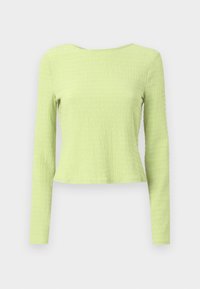 LONG SLEEVED WITH BOW CLOSINGS - Top dugih rukava - light green