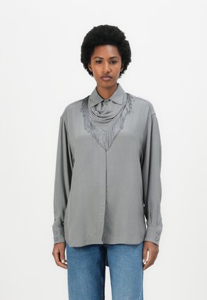 SCIARPA - Button-down blouse - turquoise/aqua