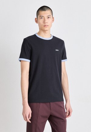 TEE TAPE - Print T-shirt - dark blue