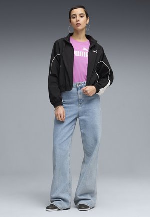 Puma, ESS NO. 1 LOGO TEE (S) - T-shirt con stampa - mauve pop