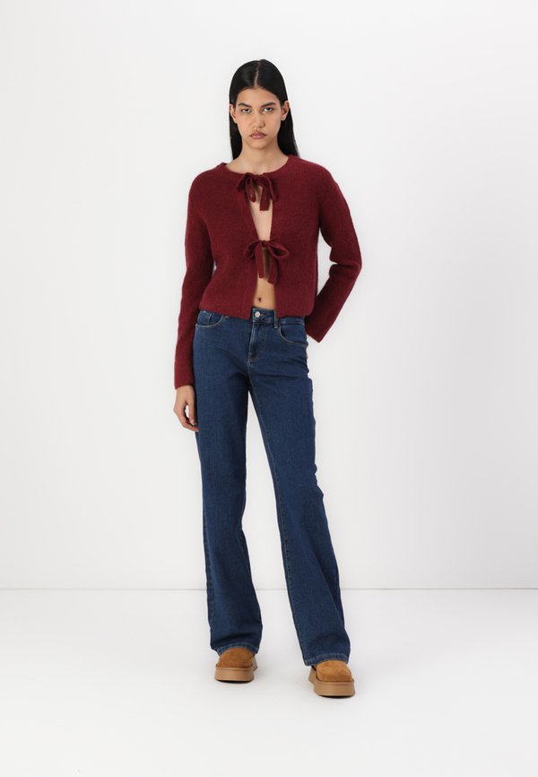 OBJPARVI NOOS - Cardigan - cabernet4