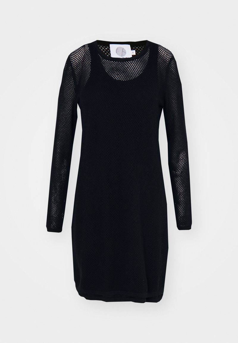 KNITID Gebreide jurk zwart KNITID Gebreide jurk zwart