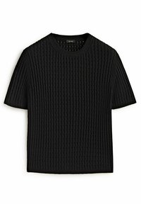 Massimo Dutti T-shirt con stampa - black